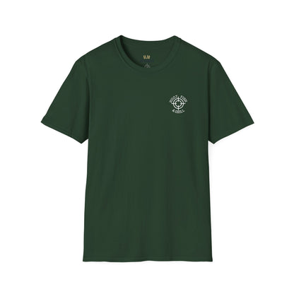 Hunt Fish & Chill T-Shirt White Logo – Premium Outdoors Badge Tee | Camping, Fishing, Hunting Apparel – Forest Green T-Shirt for Adventure Clothing (33 view)