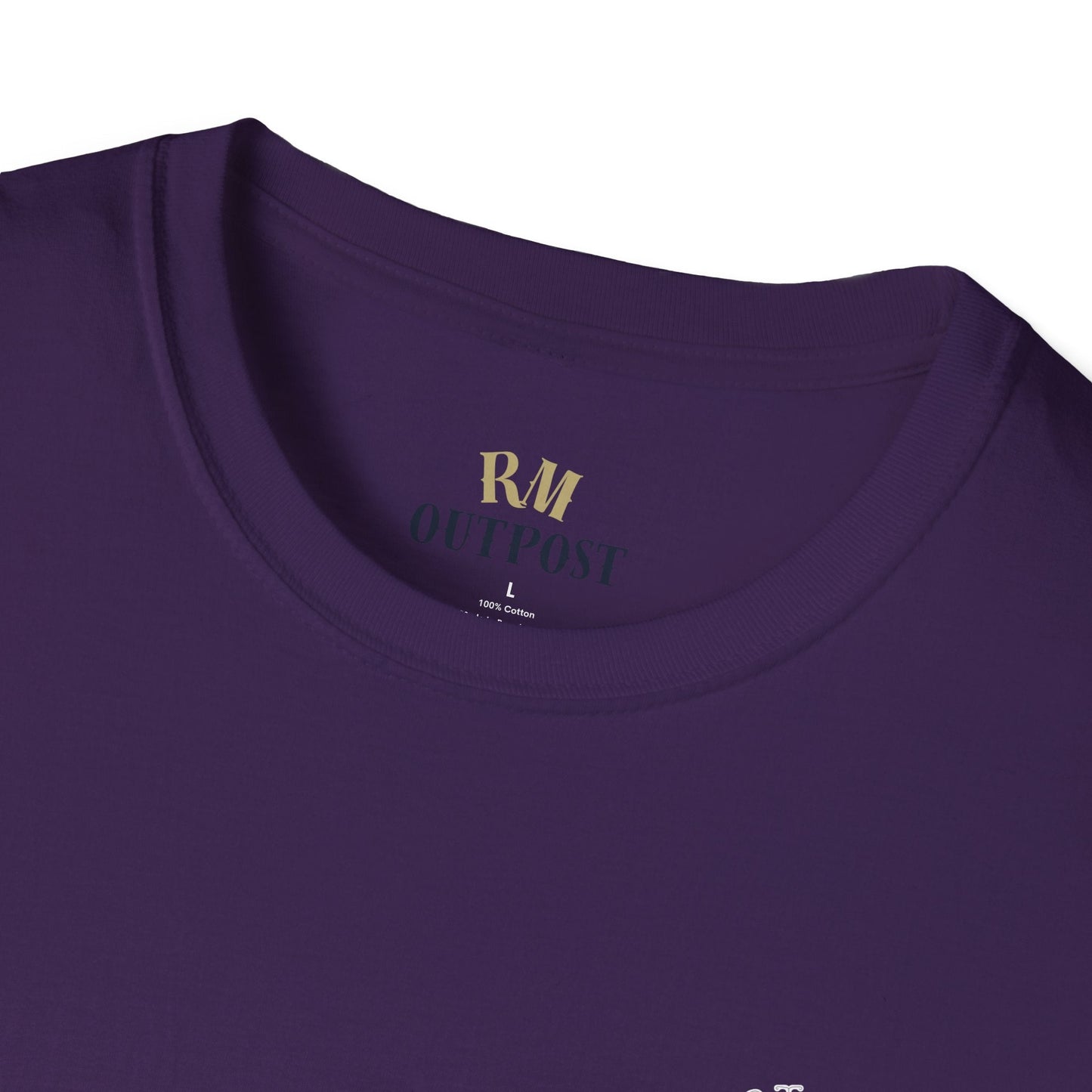 Hunt Fish & Chill T-Shirt White Logo – Premium Outdoors Badge Tee | Camping, Fishing, Hunting Apparel – Purple T-Shirt for Adventure Clothing (51 view)
