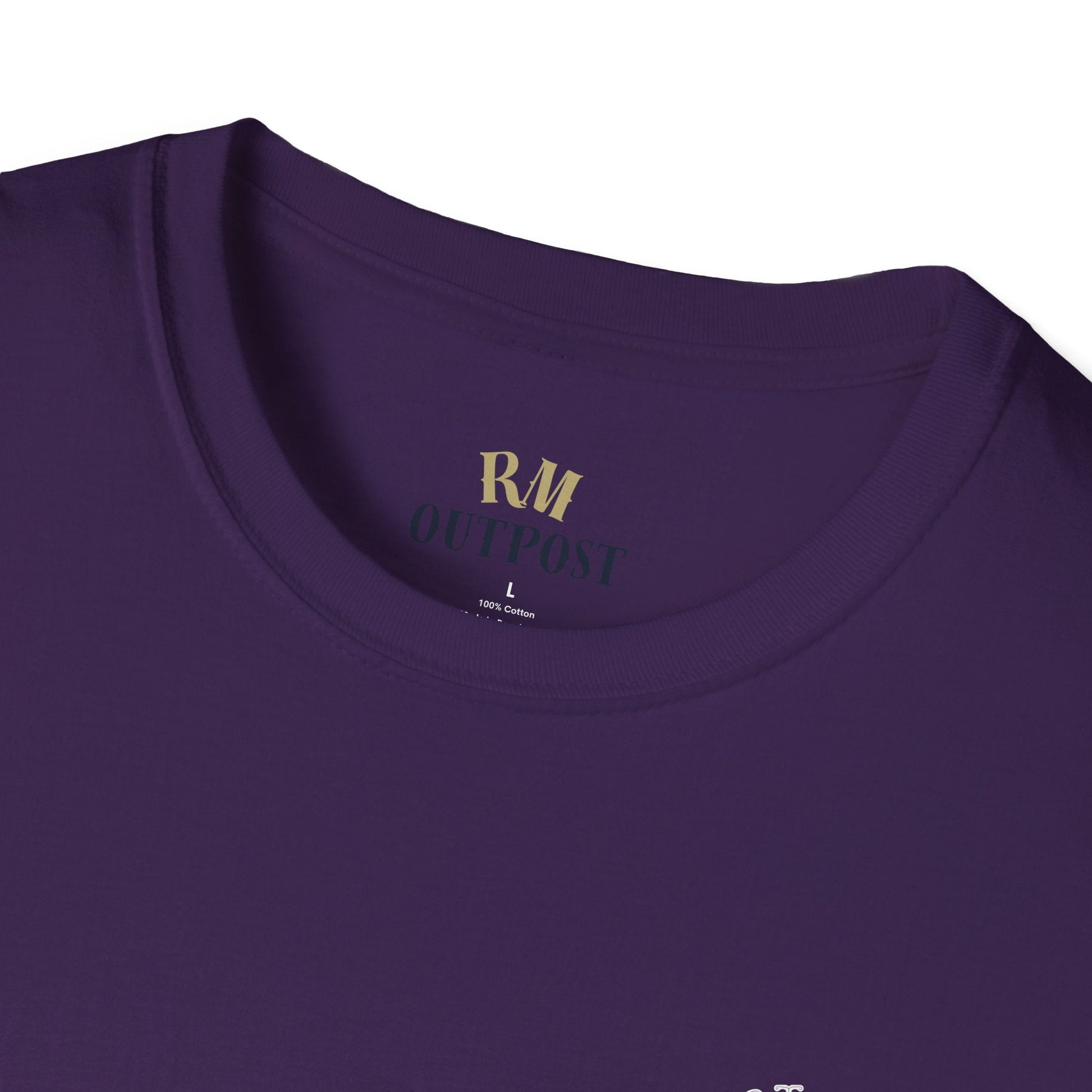 Hunt Fish & Chill T-Shirt White Logo – Premium Outdoors Badge Tee | Camping, Fishing, Hunting Apparel – Purple T-Shirt for Adventure Clothing (51 view)
