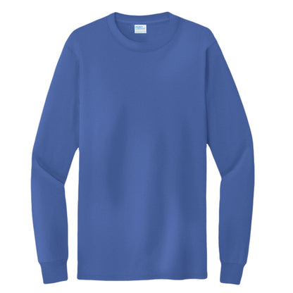 Hunt Fish Chill Tall Long Sleeve Tee – Back Design Outdoor Shirt | Big & Tall Fishing & Hunting Apparel – Royal T-Shirt for Apparel (16 view)