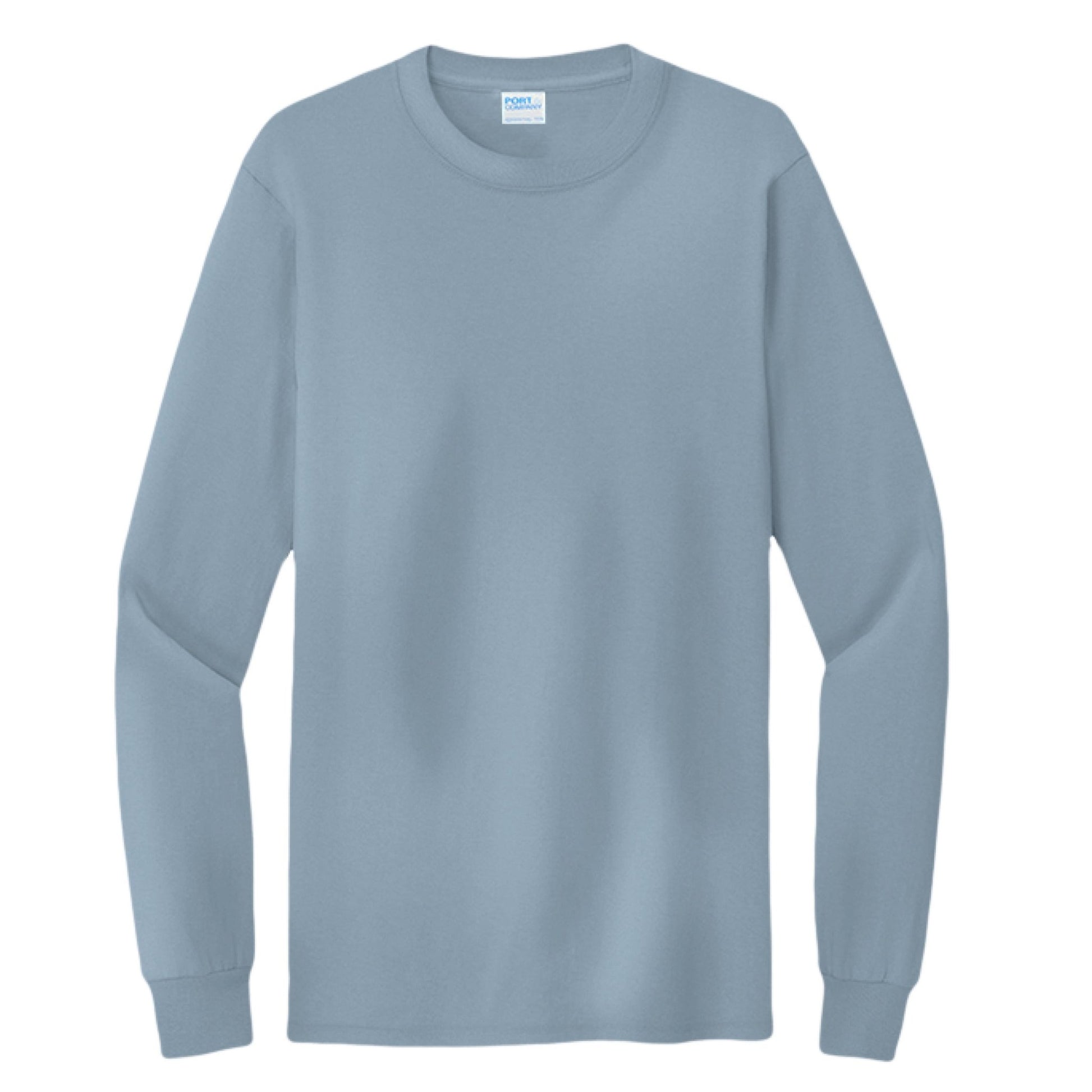 Hunt Fish Chill Tall Long Sleeve Tee – Back Design Outdoor Shirt | Big & Tall Fishing & Hunting Apparel – Stonewsh Blue T-Shirt for Apparel (4 view)