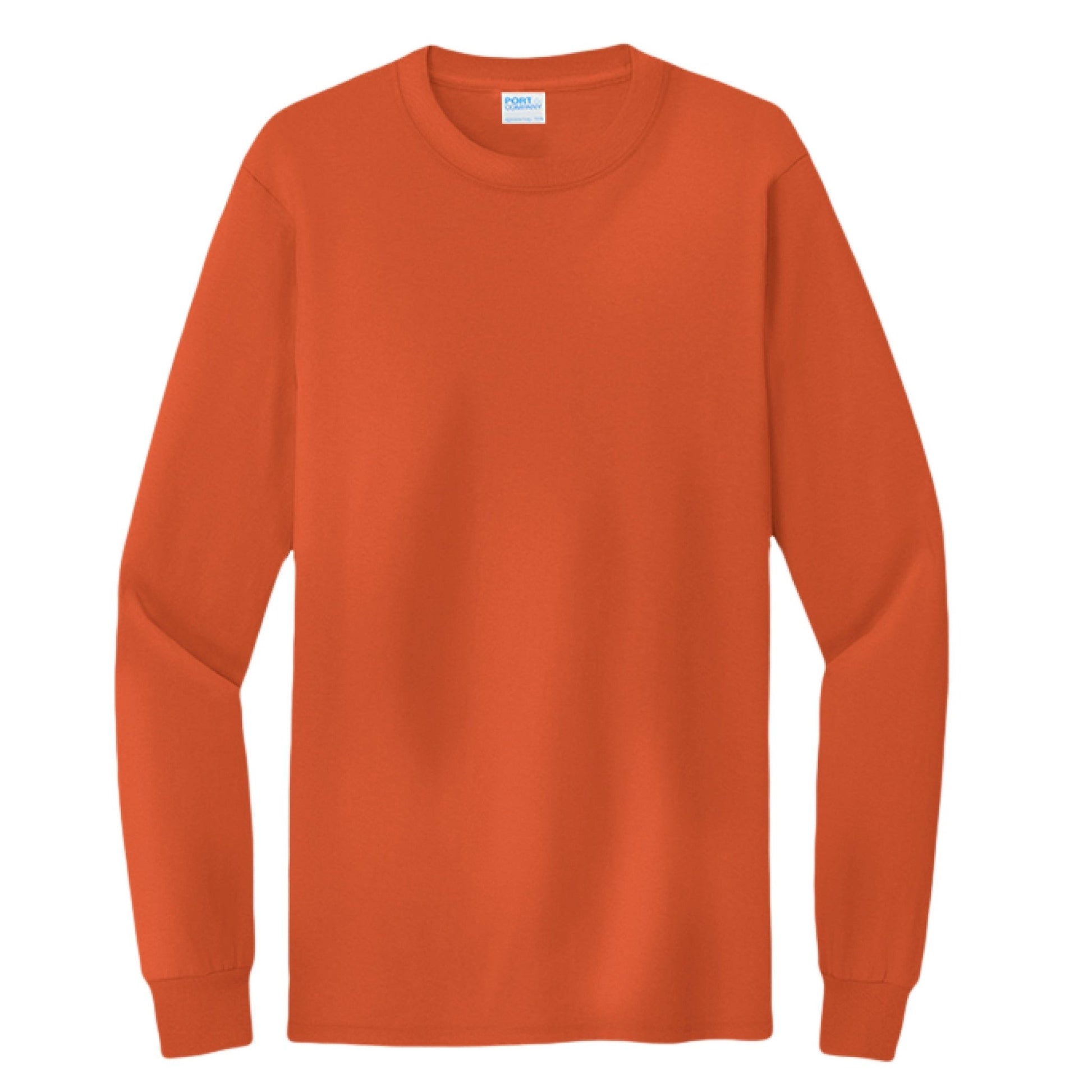 Hunt Fish Chill Tall Long Sleeve Tee – Back Design Outdoor Shirt | Big & Tall Fishing & Hunting Apparel – Orange T-Shirt for Apparel (20 view)