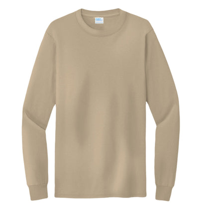 Hunt Fish Chill Tall Long Sleeve Tee – Back Design Outdoor Shirt | Big & Tall Fishing & Hunting Apparel – Sand T-Shirt for Apparel (14 view)