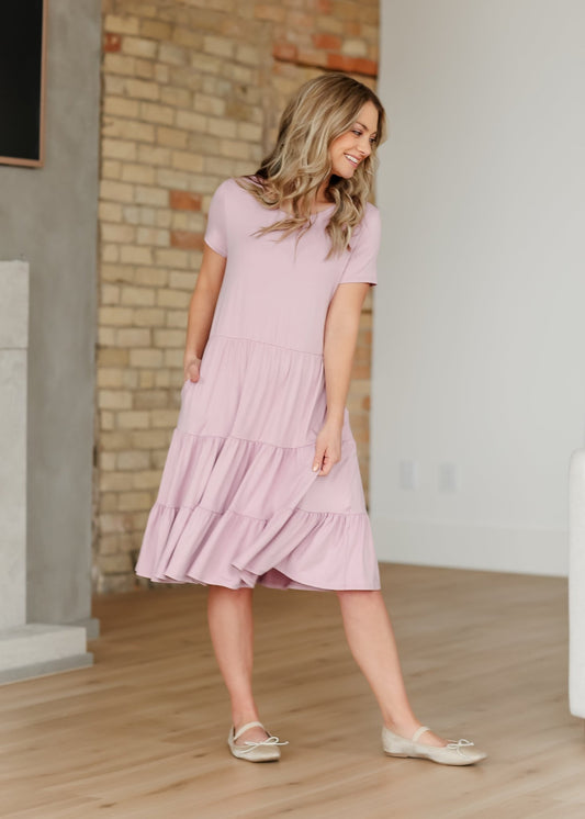 Jenna Knit Midi Dress – XS IC Dresses for glow - up collection (2 view)