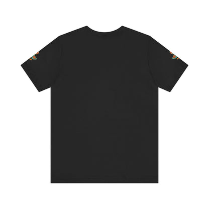Just Ducking Around – Día de los Muertos Skeleton & Duck Tee | Funny Graphic Shirt – Black T-Shirt for cartoon graphic tee (4 view)