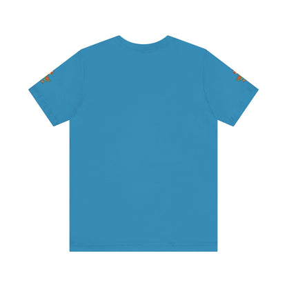 Just Ducking Around – Día de los Muertos Skeleton & Duck Tee | Funny Graphic Shirt – Aqua T-Shirt for cartoon graphic tee (9 view)