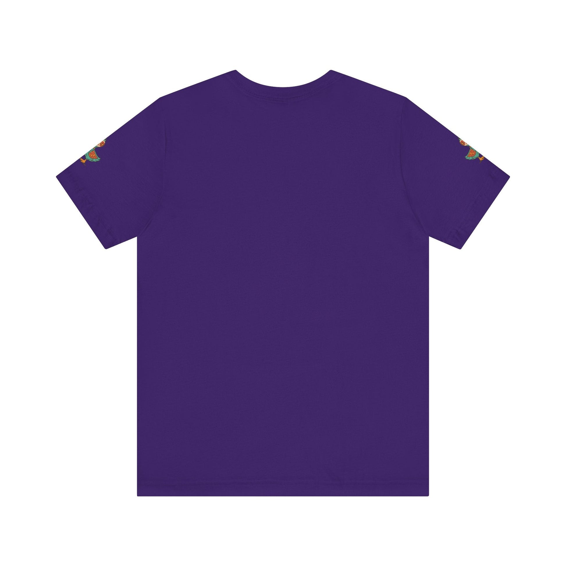 Just Ducking Around – Día de los Muertos Skeleton & Duck Tee | Funny Graphic Shirt – Team Purple T-Shirt for cartoon graphic tee (24 view)