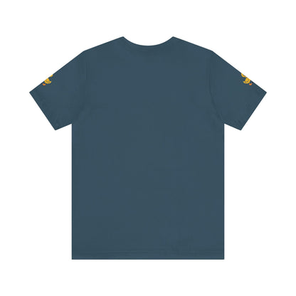 Just Ducking Around – Funny Skeleton Walking Duck Shirt | Bold Humor Tee – Deep Teal T-Shirt for Best Sellers (14 view)