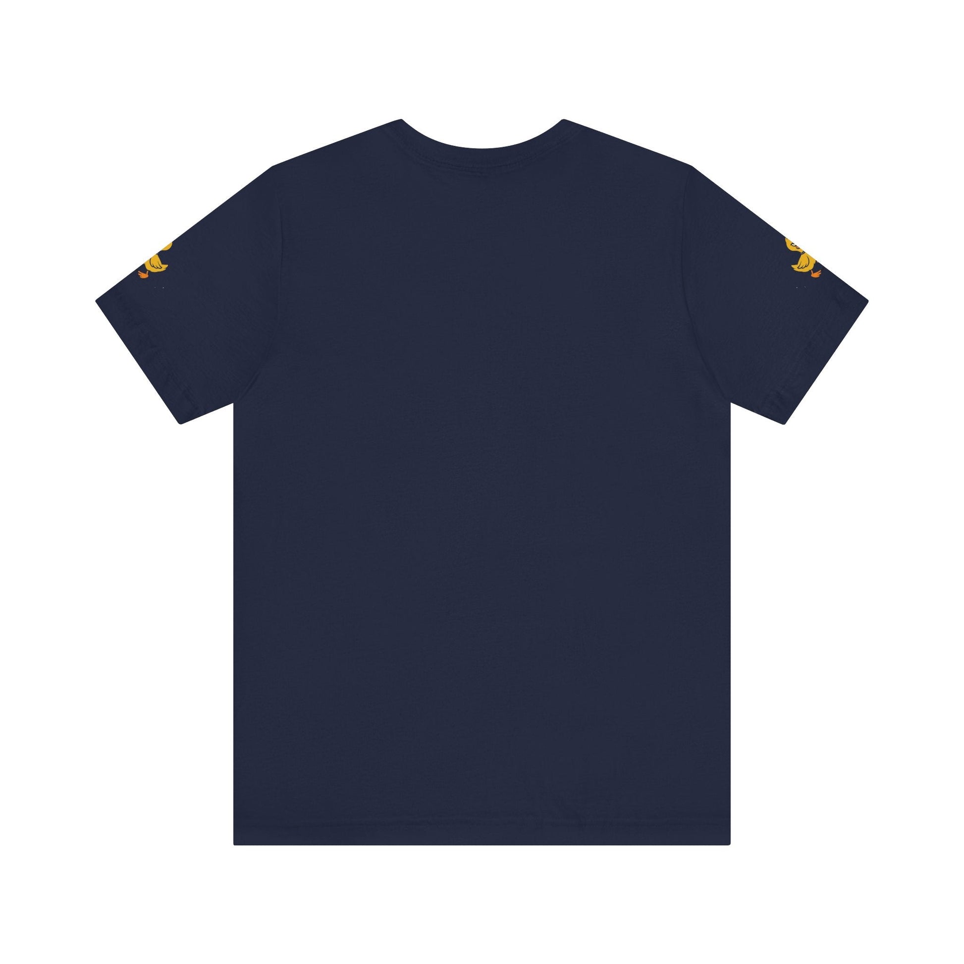 Just Ducking Around – Funny Skeleton Walking Duck Shirt | Bold Humor Tee – Navy T-Shirt for Best Sellers (19 view)