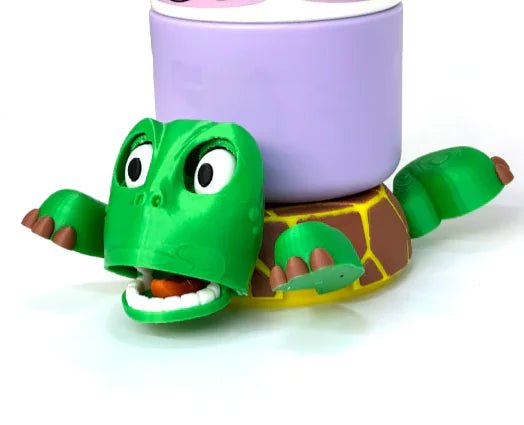 3D Printed Turtle Coaster – Hilarious Decor That Actually – Wang Ba Coaster coaster for dealoftheday - 1 (2 view)