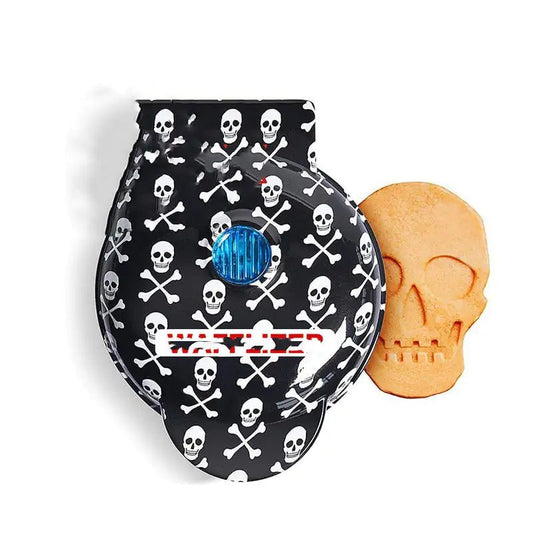 Mini Waffle Bubble Maker – Cute, Compact & Automatic | – skeleton / US Kitchen tool by SbrTnHomes