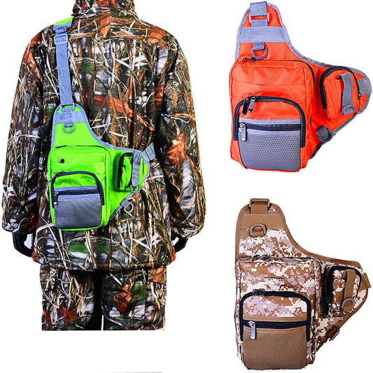 Fishing Multi Function Shoulder Bag – Canvas Tackle – BG002B Fishing Gear by SbrTnHomes
