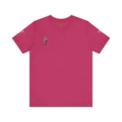 La Lagartija Viva – Sugar Skull Lizard Tee with Day of the Dead Vibes | Unisex Halloween Shirt – Berry T-Shirt for artsy apparel (64 view)