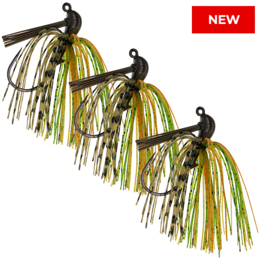 Reaction Tackle Lead Flipping Jigs- 3-PACK - New