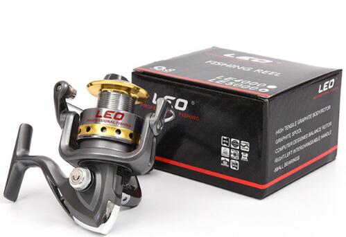 LEO Spinning Reel 8BB 5.5:1 (LE1000–7000) – 1000 Series Fishing Gear for 5 - 5 - 1 - gear (1 view)