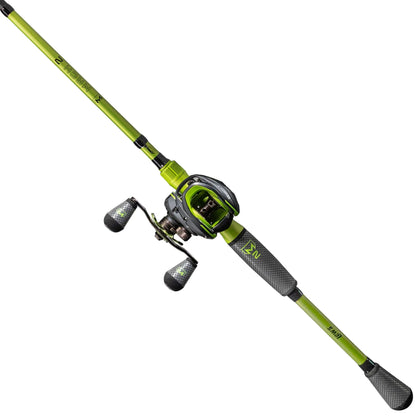 Lews MACH 2 Baitcasting Combo – 7' IM8 Graphite Rod with Left-Hand Reel | Winn Dri-Tac Ultra Grip & Medium Heavy Power – Left Fishing Gear by SbrTnHomes