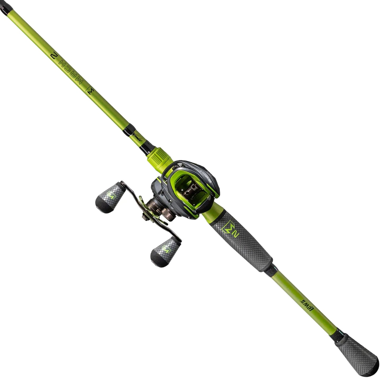 Lews MACH 2 Baitcasting Combo – 7' IM8 Graphite Rod with Left-Hand Reel | Winn Dri-Tac Ultra Grip & Medium Heavy Power – Left Fishing Gear by SbrTnHomes