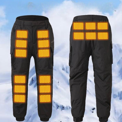 LITEGUEST 18 - Zone Heated Pants Multi - Pocket Winter Outdoor Wear – S Pants for Apparel (2 view)