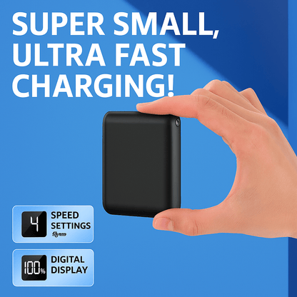 LITEGUEST™ 20,000mAh Ultra - Compact Fast Charging Power Bank – 22.5W USB - C – White Power Bank for camping (3 view)