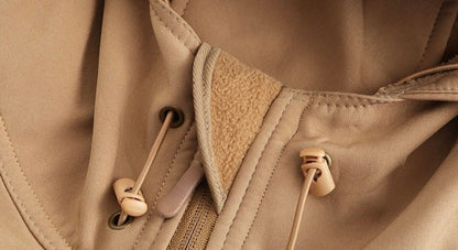 LITEGUEST Heated Camouflage Jacket Built for Outdoor in Cold Weather – Khaki Camouflage Jacket for Apparel (7 view)