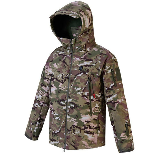 LITEGUEST Heated Camouflage Jacket Built for Outdoor in Cold Weather – Green Camouflage Jacket for Apparel (2 view)