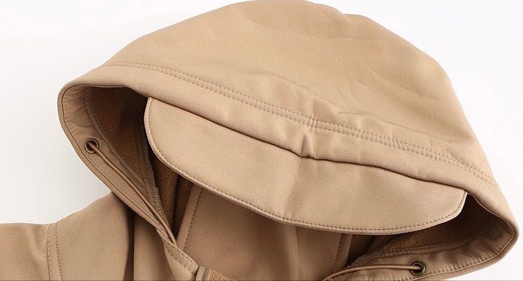 LITEGUEST Heated Camouflage Jacket Built for Outdoor in Cold Weather – Khaki Camouflage Jacket for Apparel (6 view)