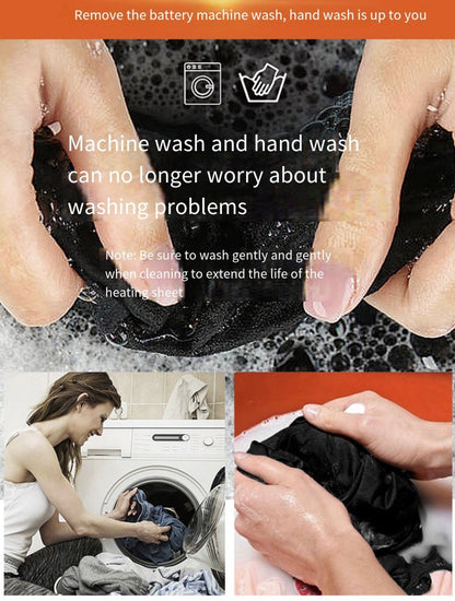 LITEGUEST™ Heated Cargo Multi - Pocket Pants for Outdoor Activities – Green Camouflage Pants for Apparel (8 view)