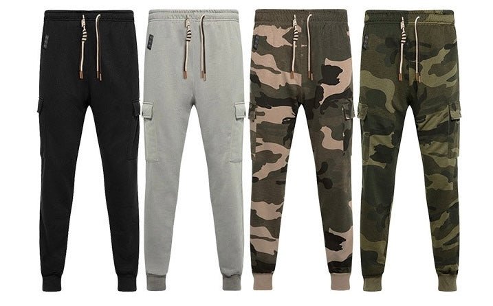 LITEGUEST™ Heated Cargo Multi - Pocket Pants for Outdoor Activities – Brown Camouflage Pants for Apparel (2 view)