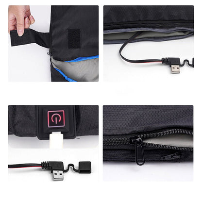 LITEGUEST Heated Double Sleeping Bag – USB - Powered for Cold - Weather Camping – 60*87 inches Sleeping Bag for camping (5 view)