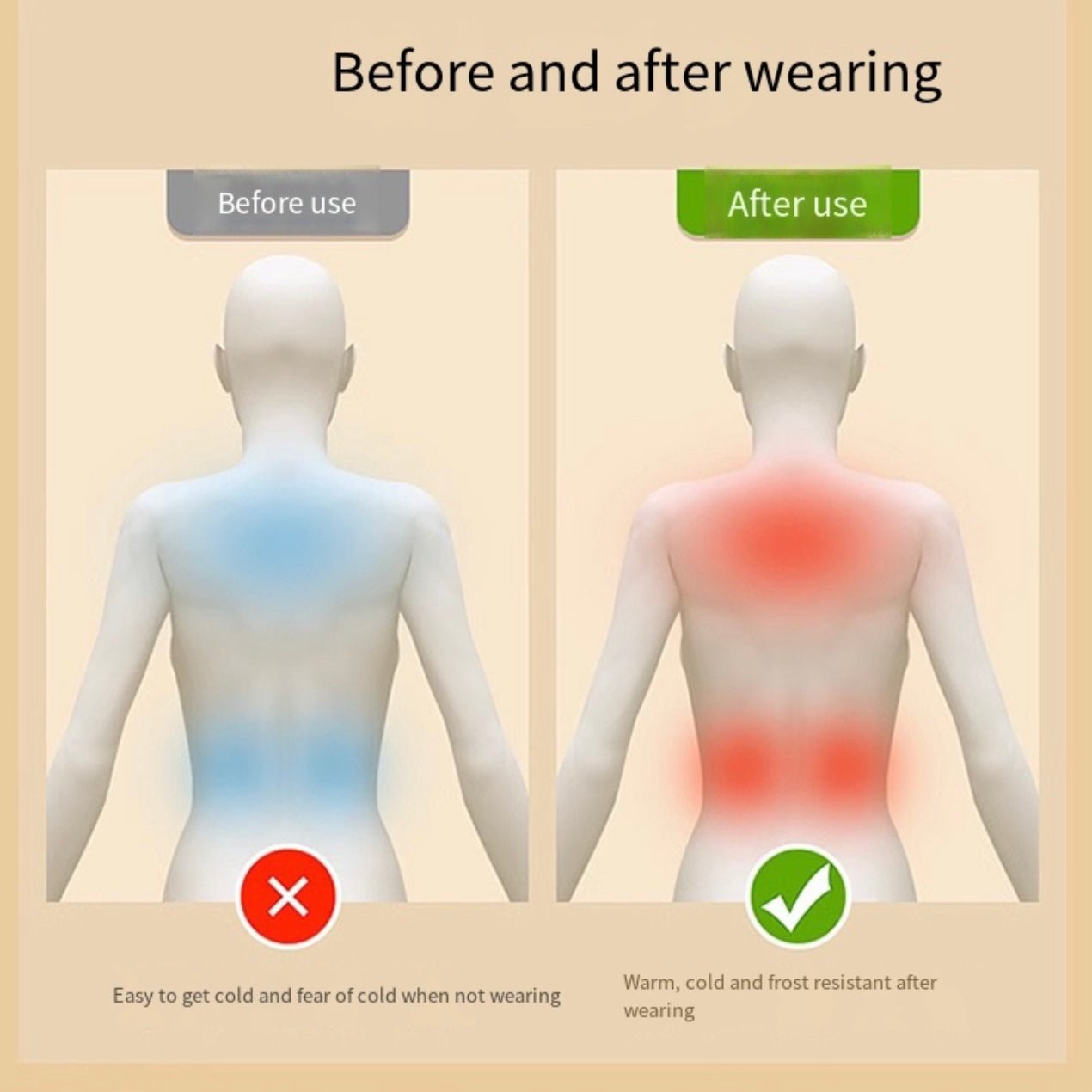 LITEGUEST™ Heated Jacket – 5 - Zone USB - Powered Outdoor Hiking Coat – Black Jacket for Apparel (9 view)