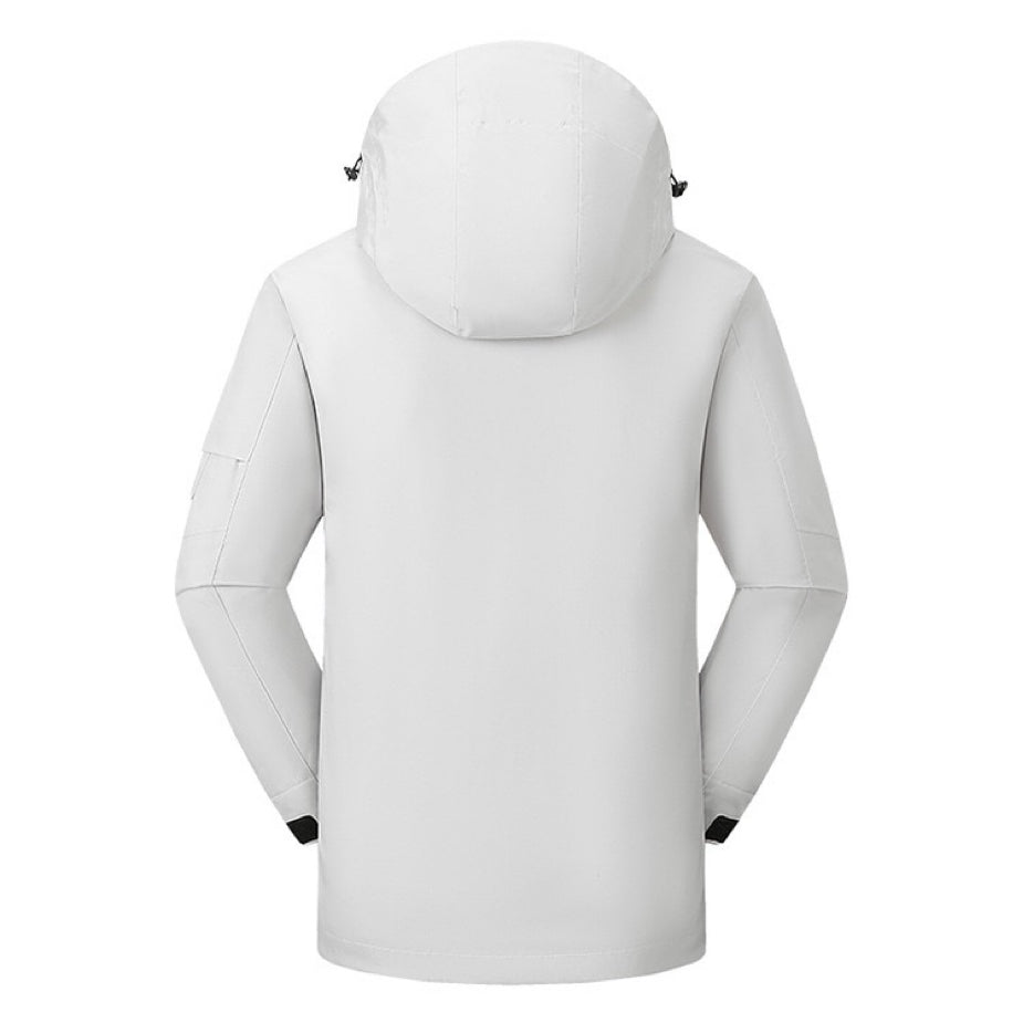 LITEGUEST™ Heated Jacket – 5 - Zone USB - Powered Outdoor Hiking Coat – Black Jacket for Apparel (3 view)