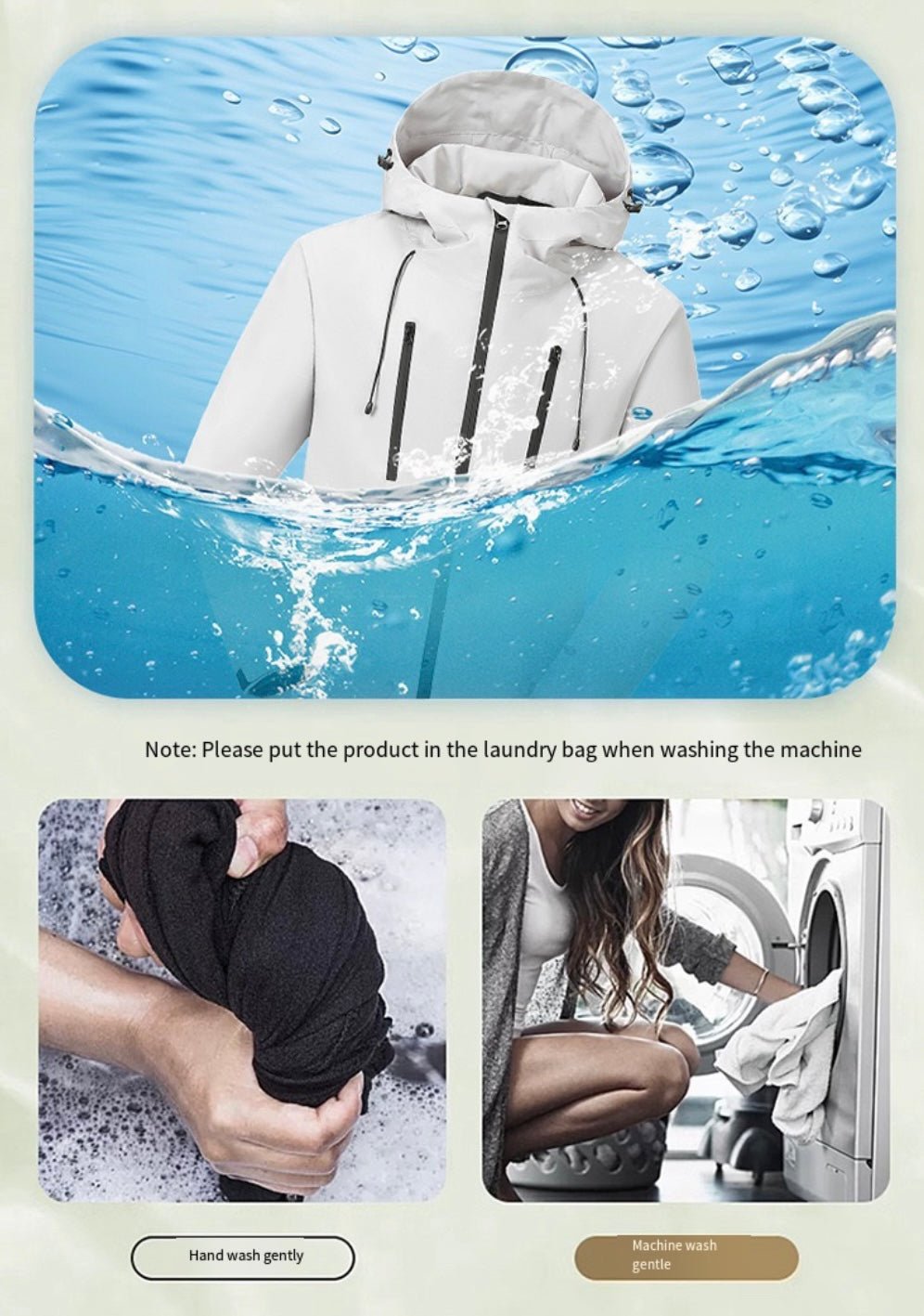 LITEGUEST™ Heated Jacket – 5 - Zone USB - Powered Outdoor Hiking Coat – Black Jacket for Apparel (11 view)