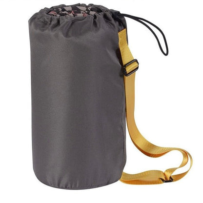 LITEGUEST™ USB Heated Sleeping Pad – Cold - Weather Camping Tent Mat – Orange Mat for camping gear (1 view)