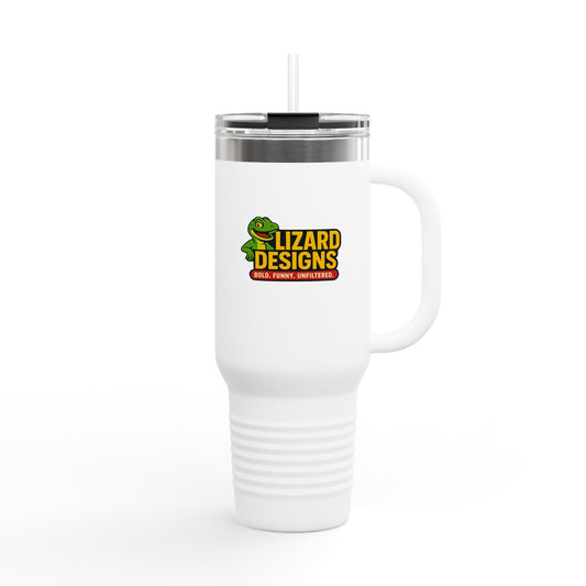 Lizard Designs Insulated Travel Mug - 40oz Adventure Flask for Hot & Cold Beverages – 40oz Mug for 40oz Travel Mug (1 view)