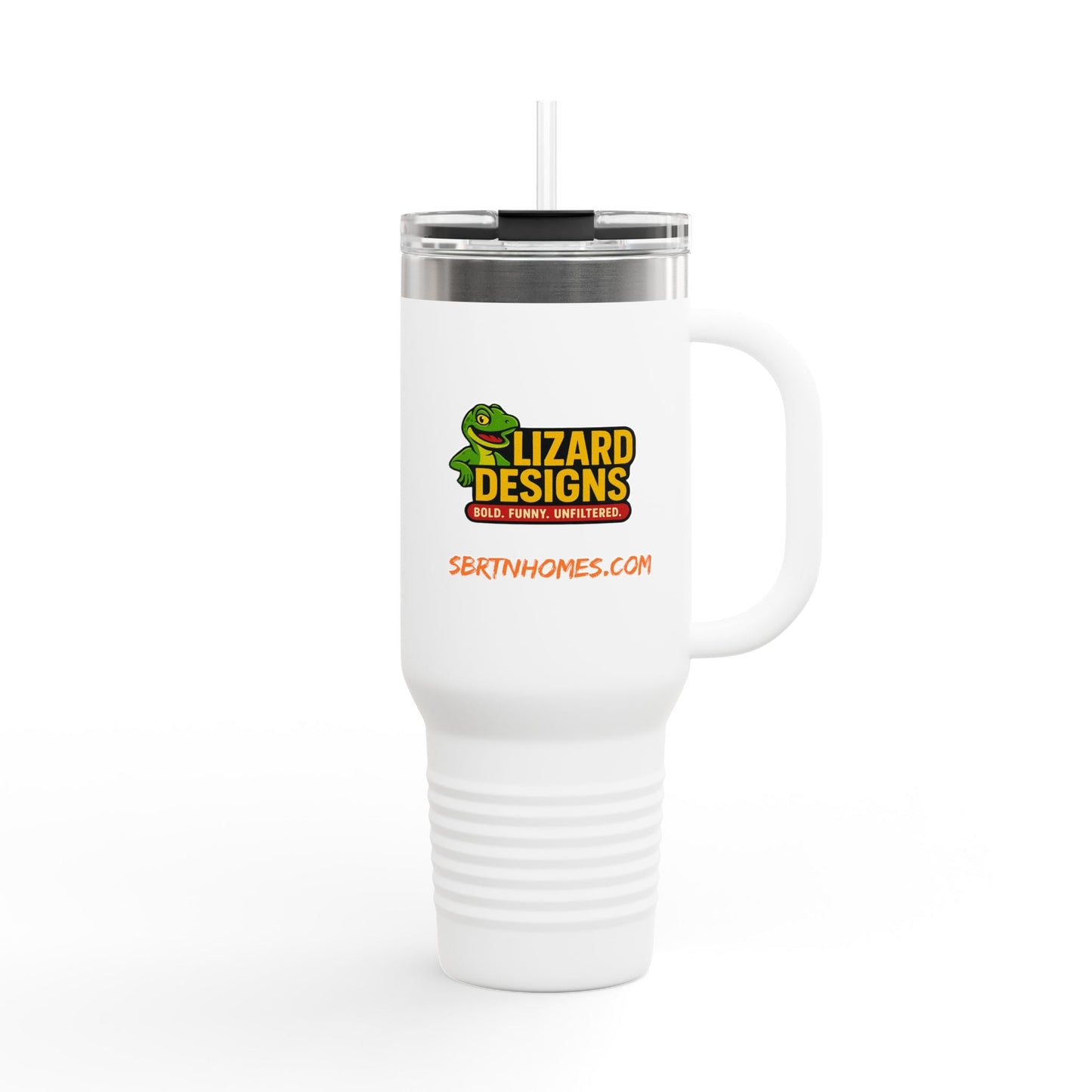 Lizard Designs Insulated Travel Mug - 40oz Adventure Flask for Hot & Cold Beverages – 40oz Mug for 40oz Travel Mug (3 view)
