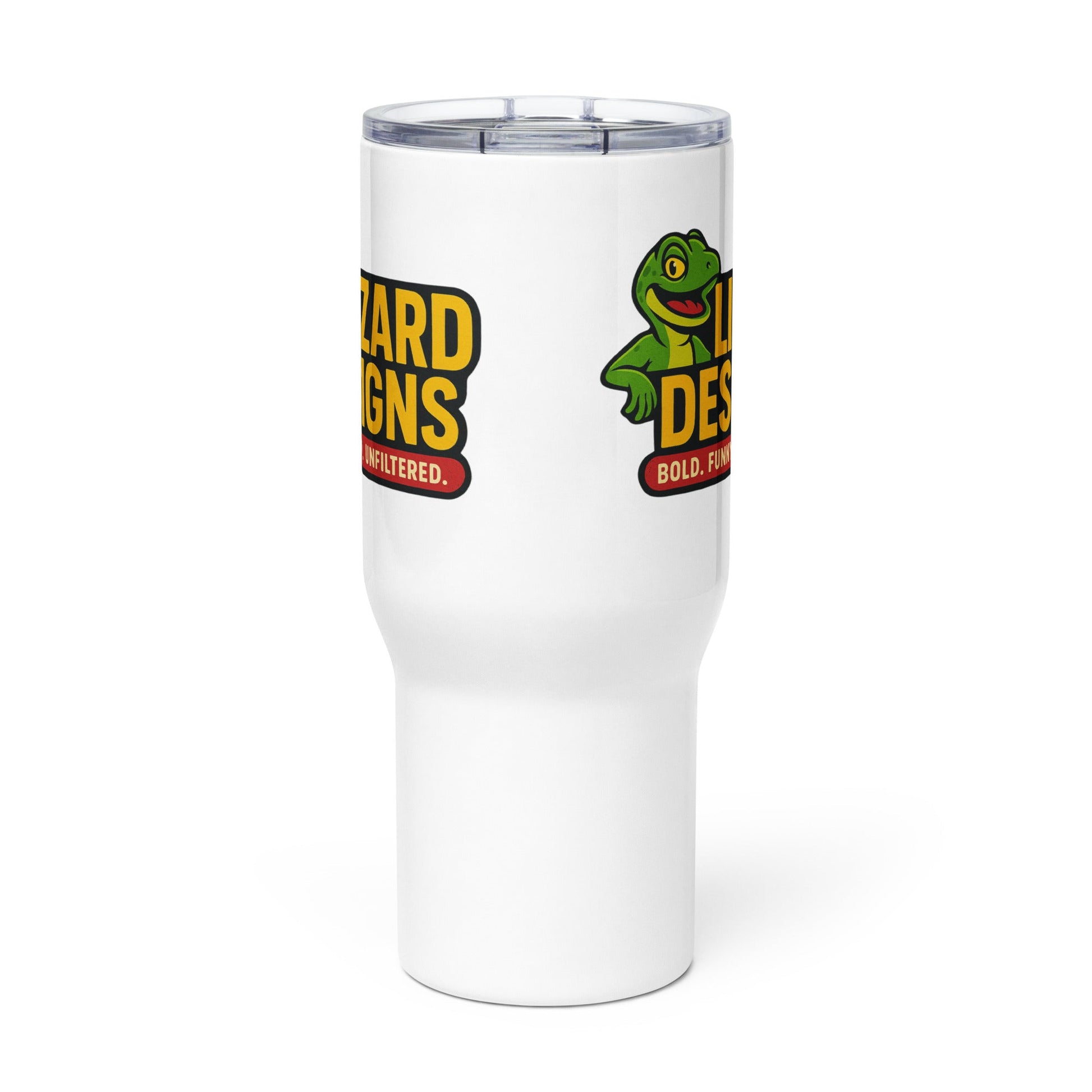 Lizard Designs Travel mug with a handle I RM Outpost – 25 oz Mug for Custom Mugs (1 view)
