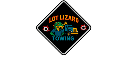 Lot Lizard Towing Hat | Funny Road Sign Cap for Truckers – Black Hats for casual trucker (2 view)