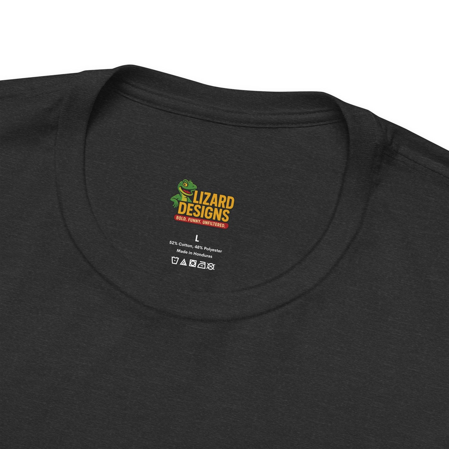 Lot Lizard Towing Tee – We Keep'em Off the Streets | Funny Trucker Shirt – Oxblood Black T-Shirt by Printify