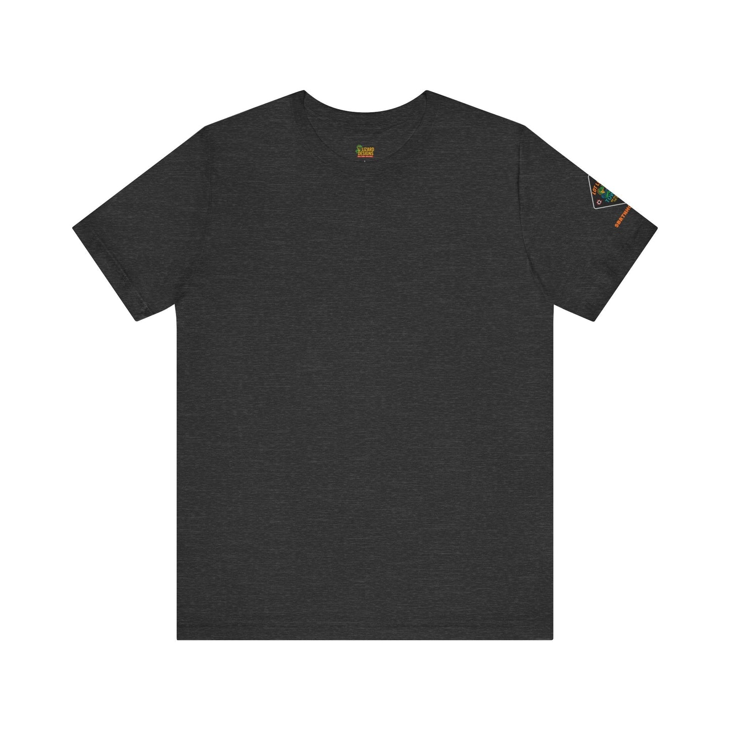 Lot Lizard Towing Tee – We Keep'em Off the Streets | Funny Trucker Shirt – Dark Grey Heather T-Shirt by Printify
