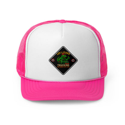 Lot Lizard Trucker Hat – We handle any Load | Funny Road Sign Cap for Truckers – Pink Hats for casual trucker (11 view)
