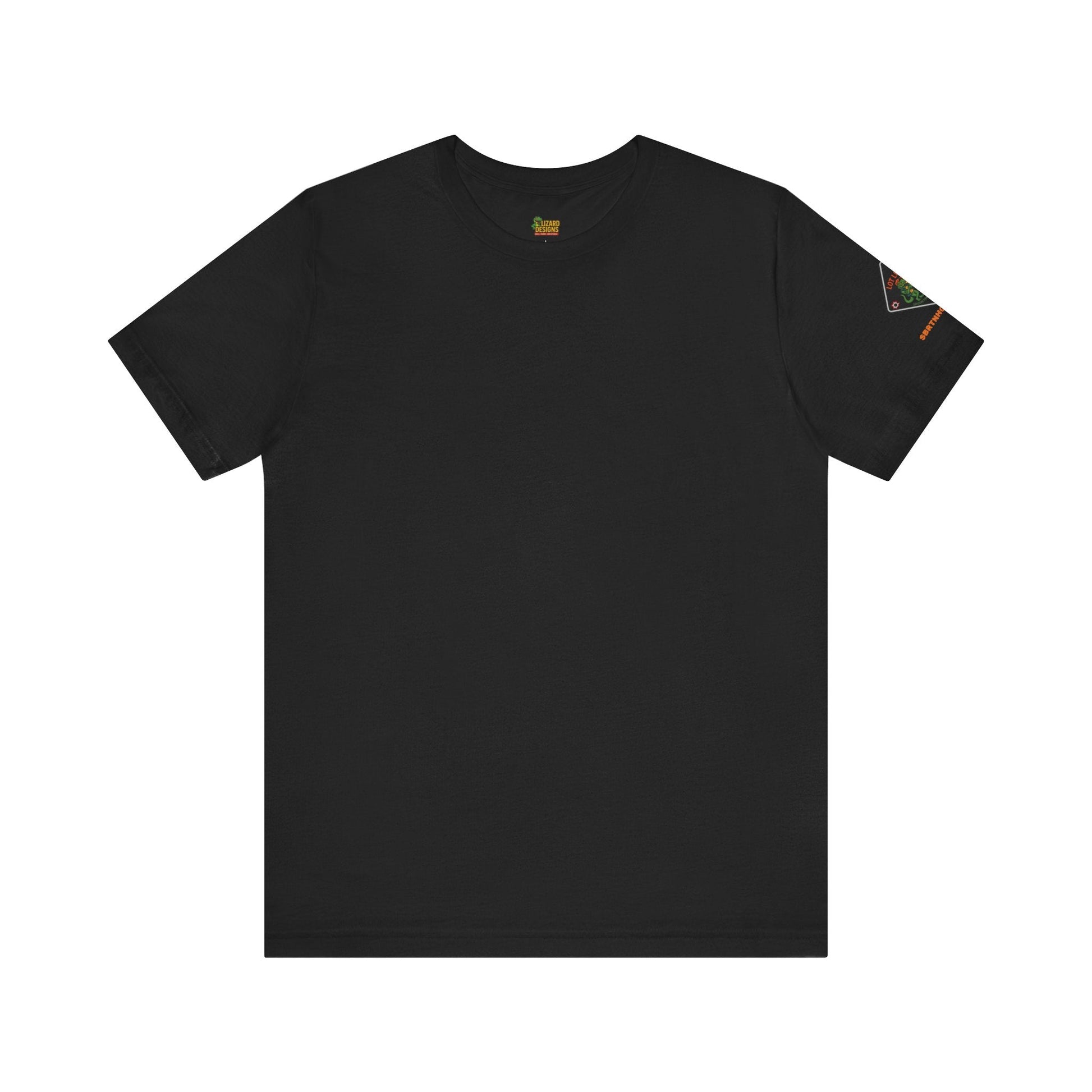 Lot Lizard Trucking Tee – Satisfaction Guaranteed | Funny Trucker Shirt – Oxblood Black T-Shirt by Printify