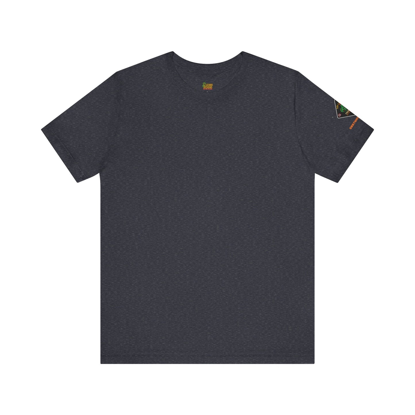 Lot Lizard Trucking Tee – We Handle Any Load with Style | Funny Trucker Shirt – Heather Navy T-Shirt for Best Sellers (18 view)