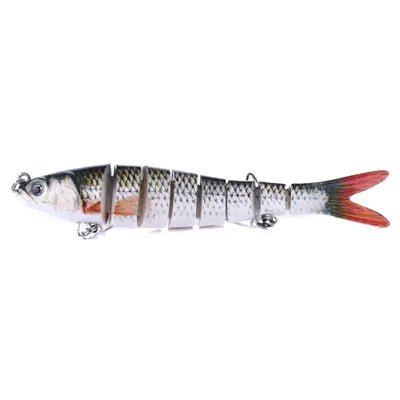 Multi Jointed Fishing Lure – Realistic Soft Bait for Bass & – JM035 3 Fishing Gear by SbrTnHomes