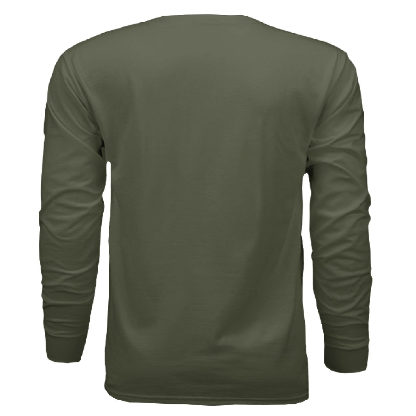 Nashville Guitar Long Sleeve Tee – Music City Pride | RM Outpost Apparel – MILITARY GREEN T-Shirt for American Flag (12 view)