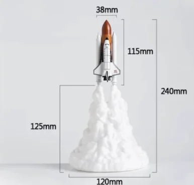 Space - Shuttle - Lamp - And - Moon - Lamps | Shop Sbrtn Homes – 24 CM lighting for decor (1 view)