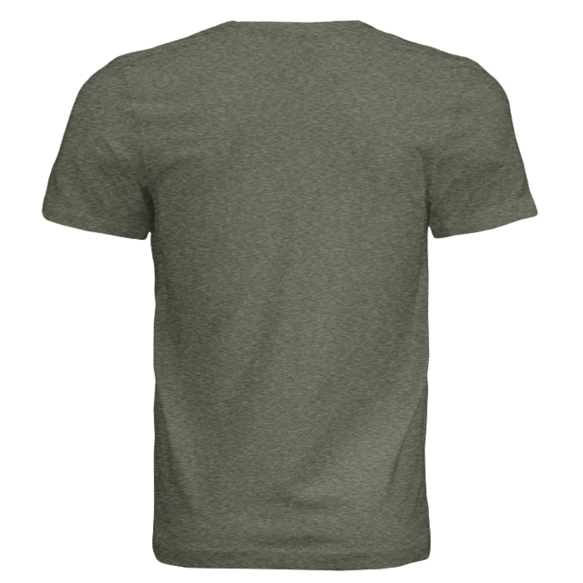 Military Green Triblend - BACK