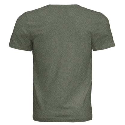 Military Green Triblend - BACK