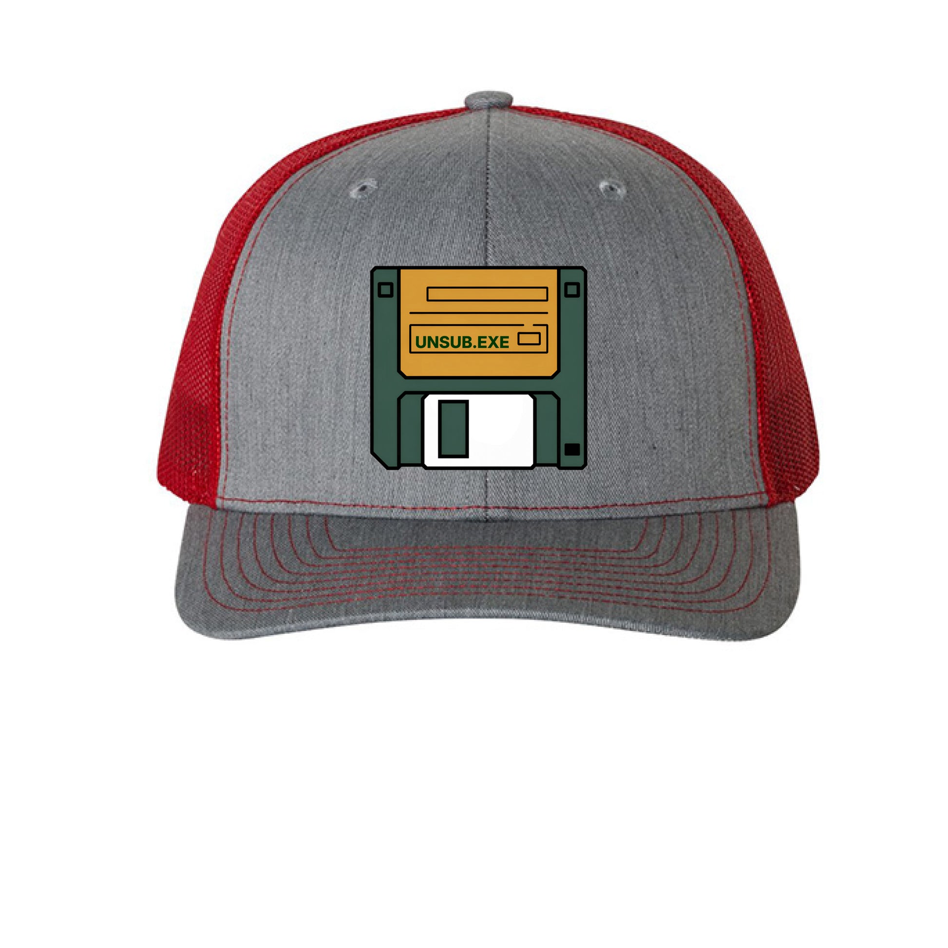 Heather Grey/ Red - FRONT