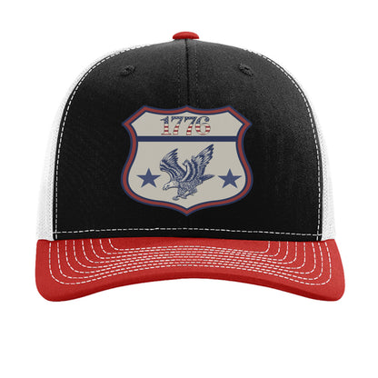 Black/ White/ Red - FRONT