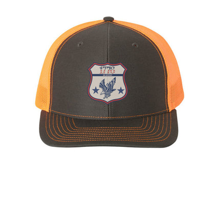 Charcoal/ Neon Orange - FRONT